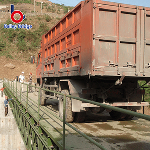 Portable Ditch Bridge Factory လက်ကား ယာယီသံမဏိ Truss တံတား