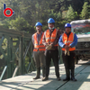 Langlebige vorgefertigte Bailey-Stahlkonstruktionsbr&uuml;cke