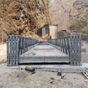 Vente d'usine pont de secours en acier Bailey fabricant chinois