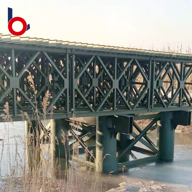 120-Tonnen-200-Bailey-Bridge-Windpark-Ausr&uuml;stungstransport